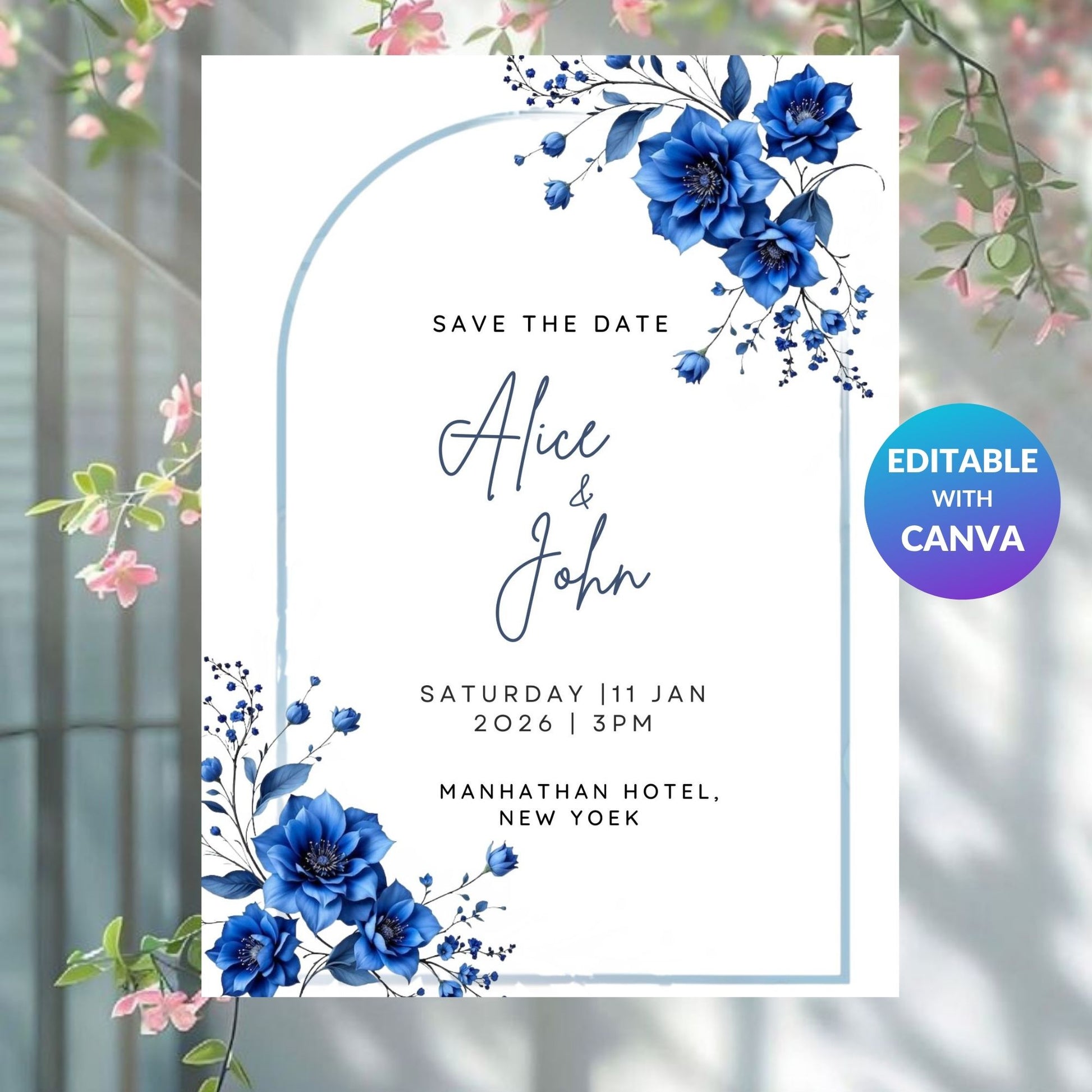 Save the Date Template