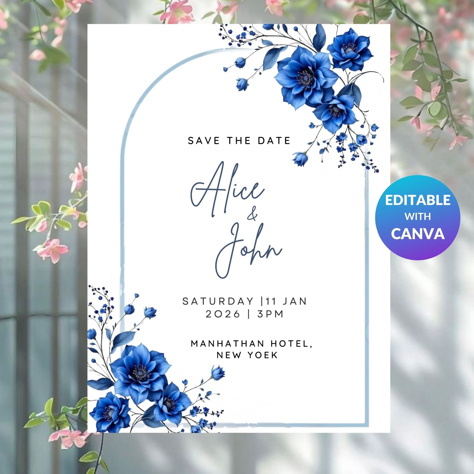 Save the Date Template