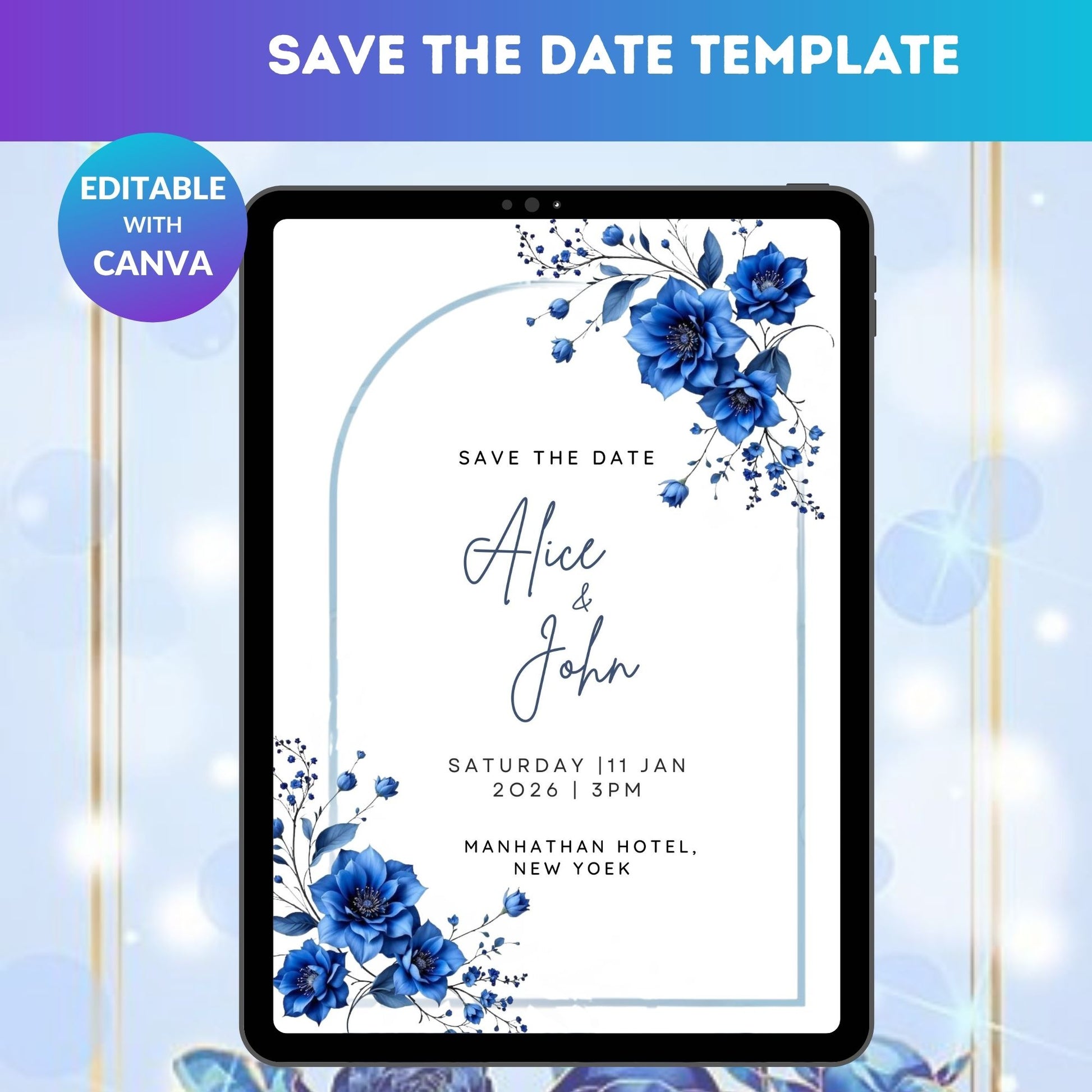 Save the Date Template
