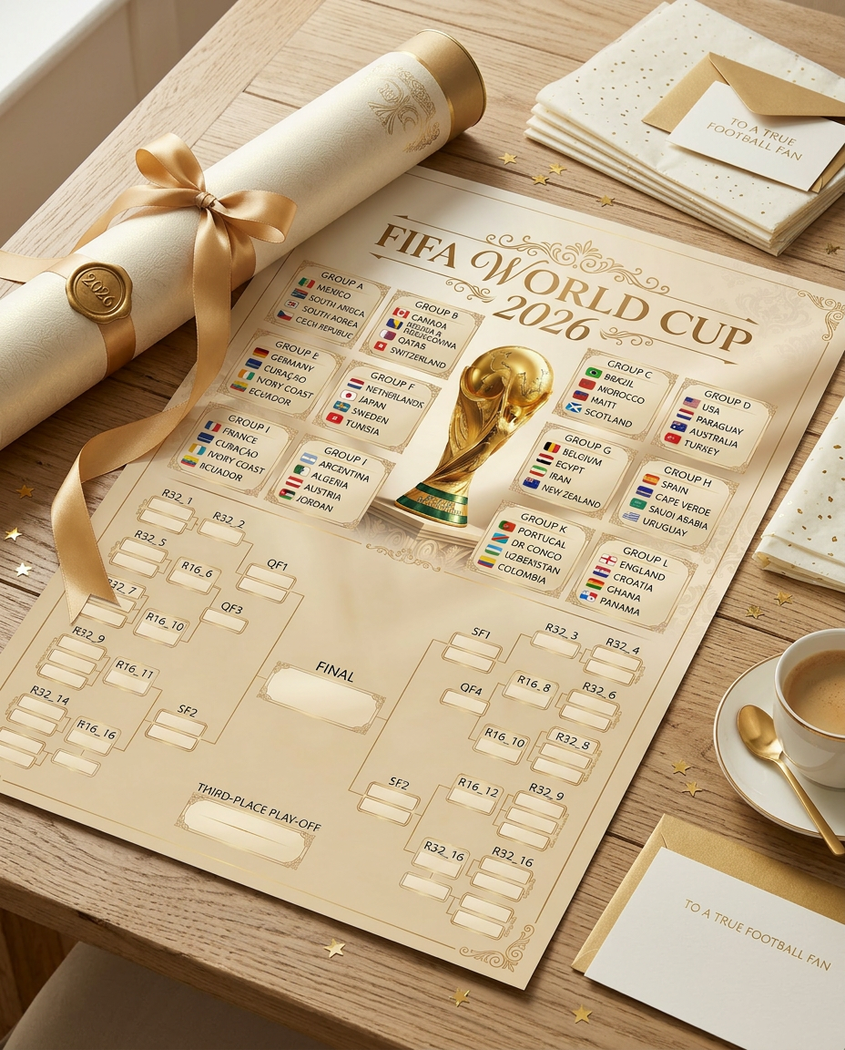 FIFA World Cup 2026 Street Art Poster | Urban Graffiti Style Tournament Chart