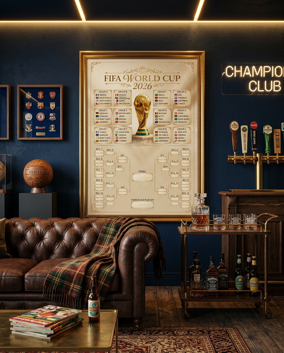 FIFA World Cup 2026 Street Art Poster | Urban Graffiti Style Tournament Chart