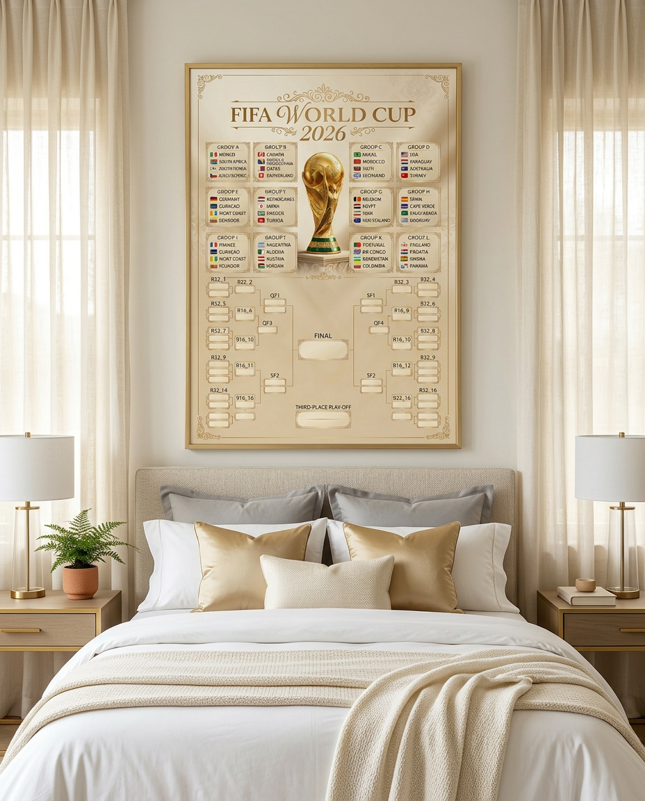 FIFA World Cup 2026 Street Art Poster | Urban Graffiti Style Tournament Chart