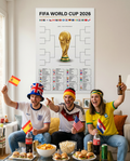FIFA World Cup 2026 Official Trophy Poster | Premium Printable Tournament Bracket