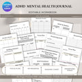 ADHD Planner – Mood Tracker & Daily Planner (Printable PDF)