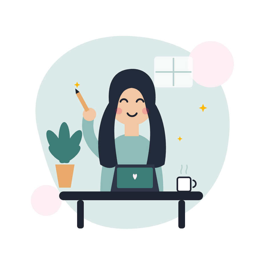 FlowWork Studio designer avatar illustration