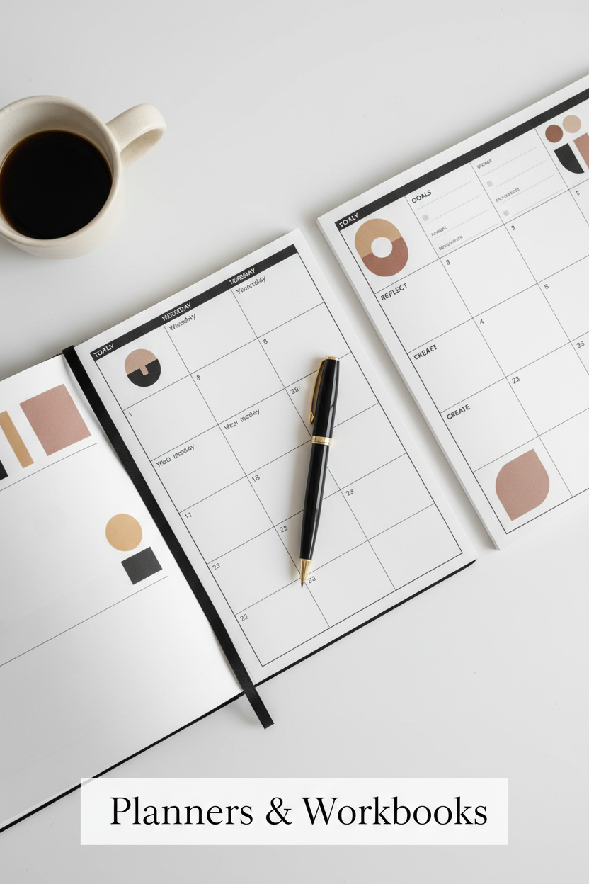 Planners & Workbooks